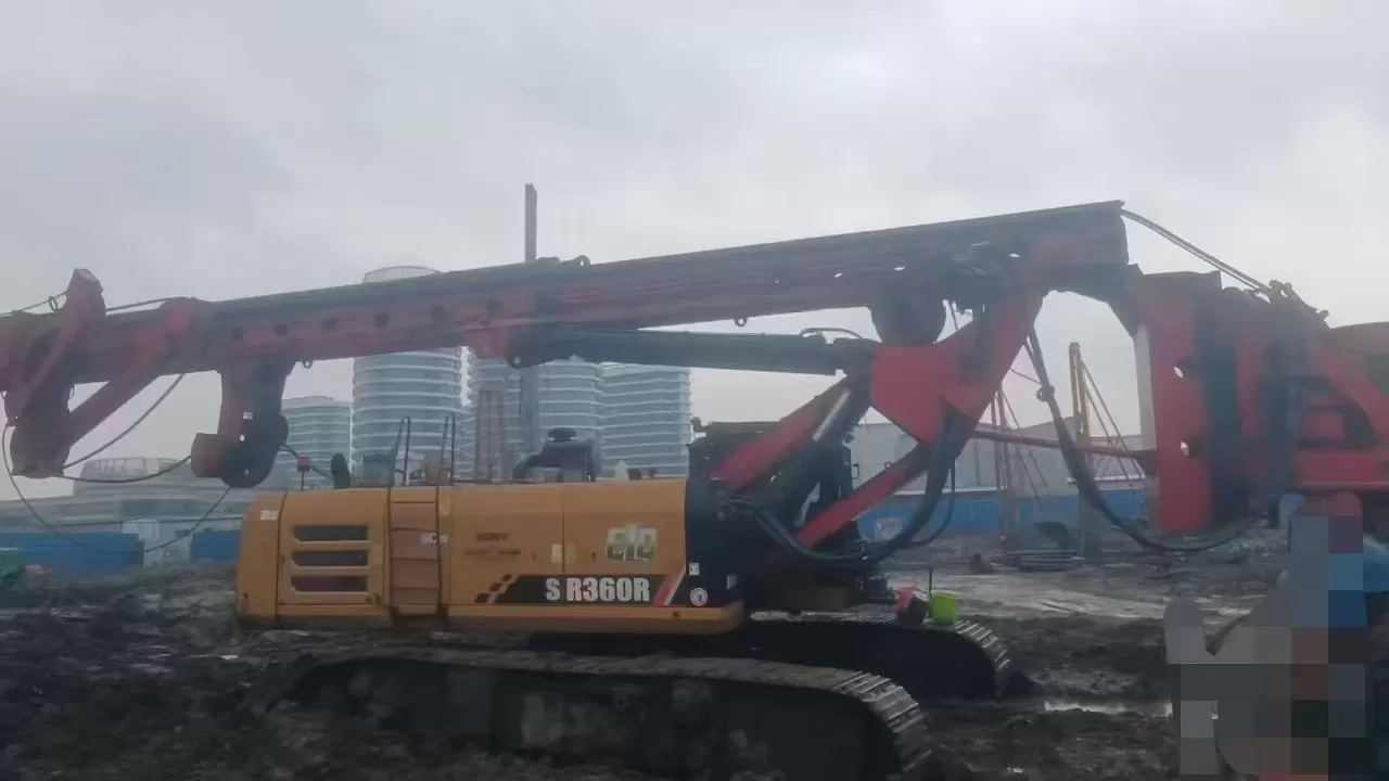 2019 sany piling machinery sr360 роторная буровая установка с обратной лопатой для бурения фундамента