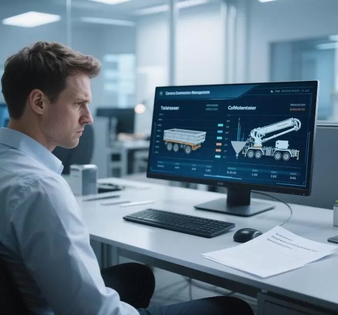 Высококачественный бетонной насосной грузовик