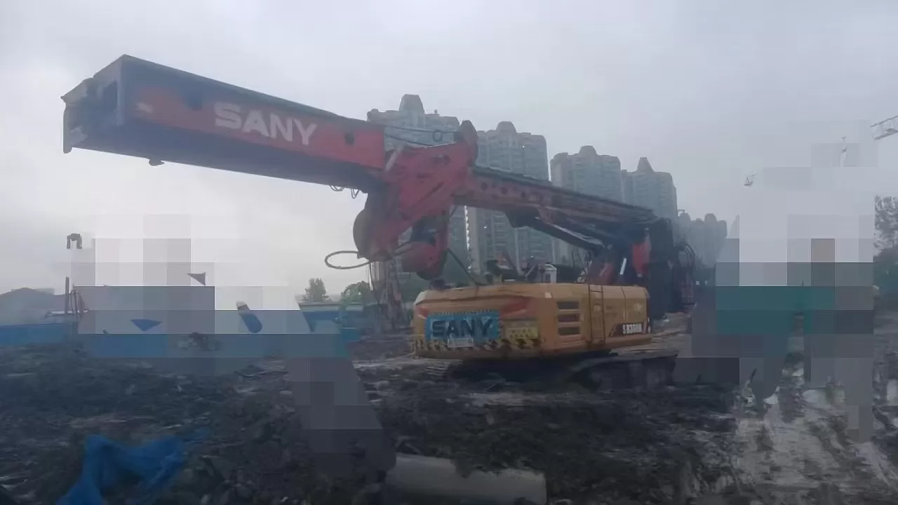 2019 sany piling machinery sr360 роторная буровая установка с обратной лопатой для бурения фундамента